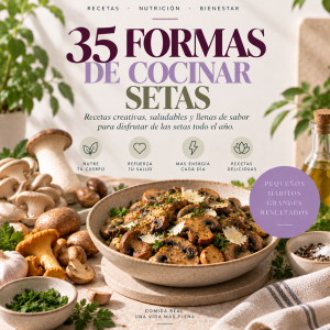 35 Formas de cocinar setas