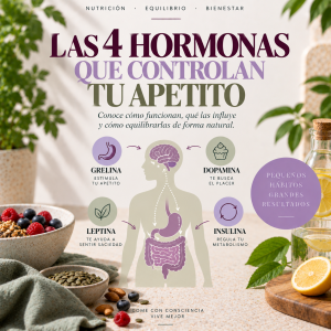Las Hormonas que controlan tu apetito